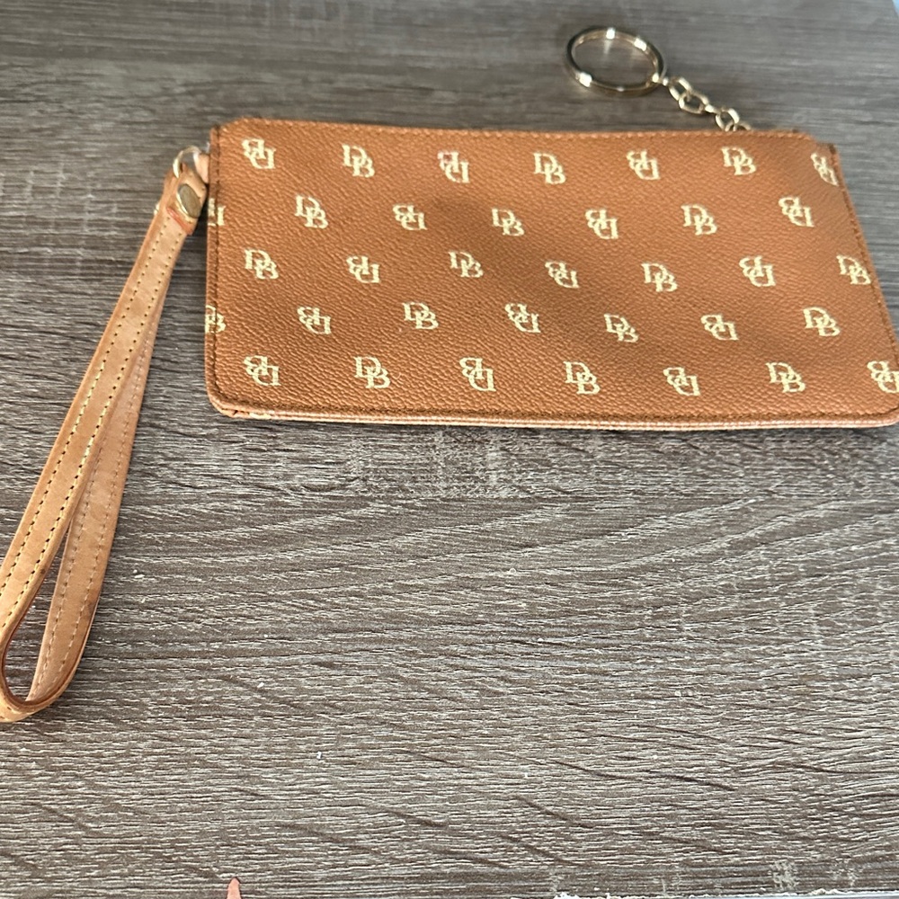 Brown Monogram Wristlet Clutch - Picture 2 of 5